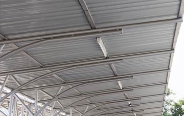 installing Bryn Du metal roofing